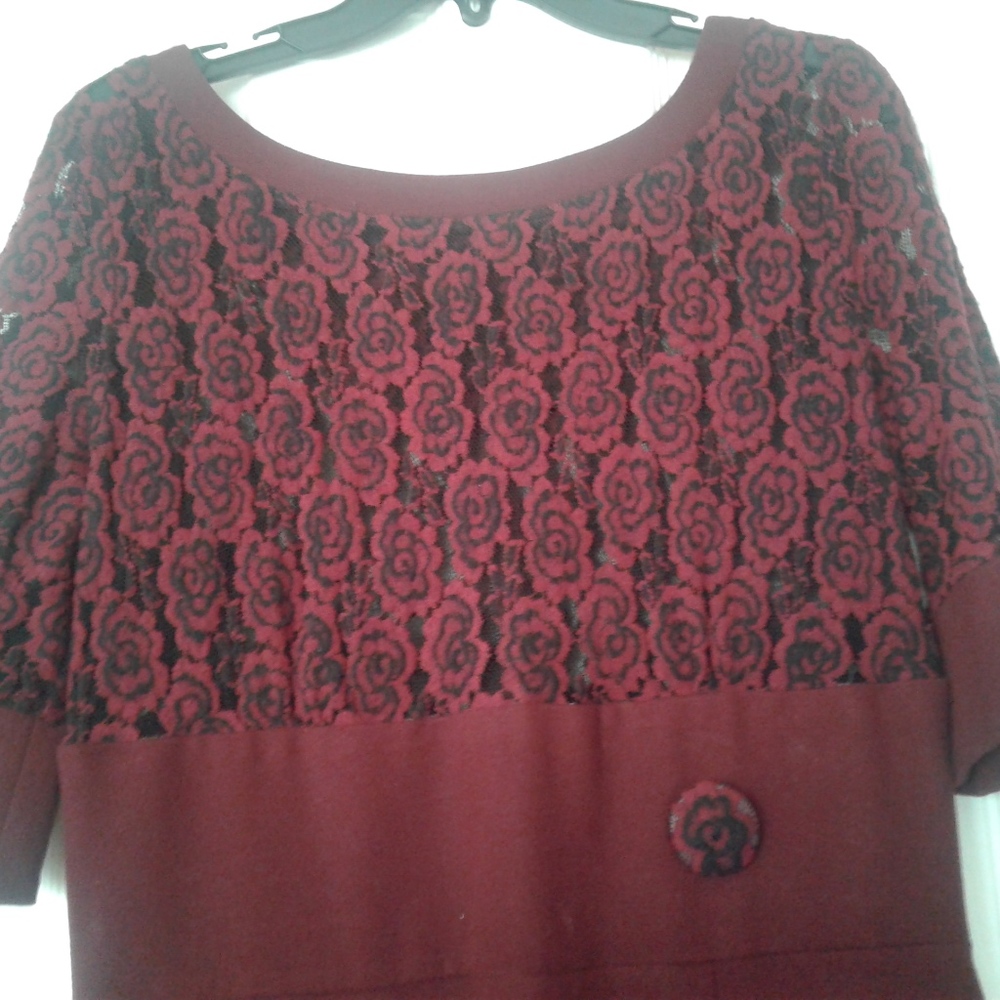vintage wool blend evening dress